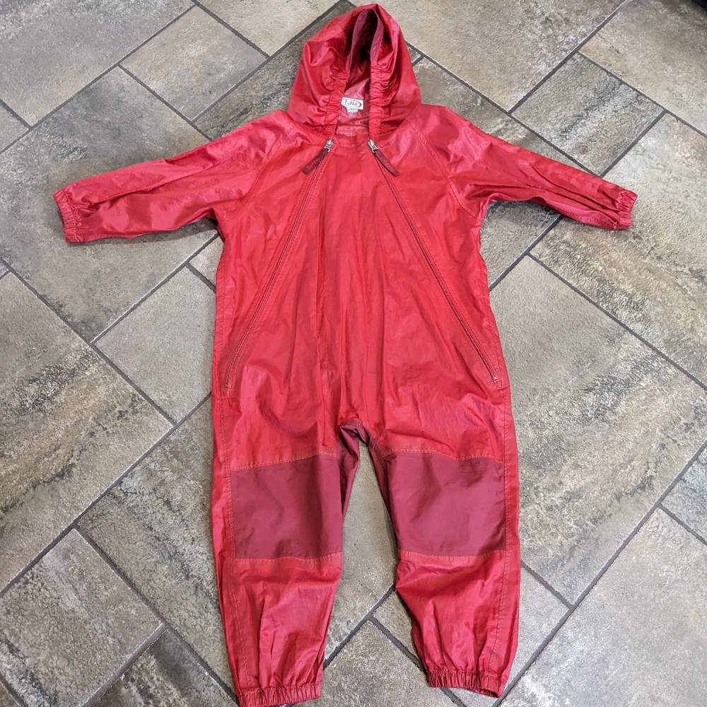 Tuffo Muddy Buddy Unisex Size 5T Red